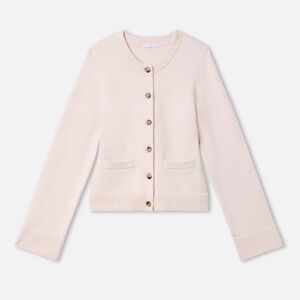 NWT Good American Button Front Knit Cardigan XS